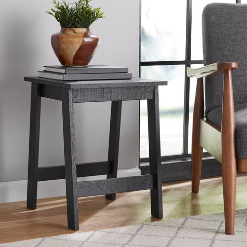 Small square wood side table - small,