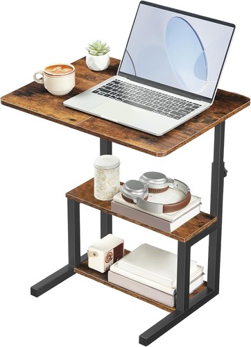 Shaped end table - table,, adjustable